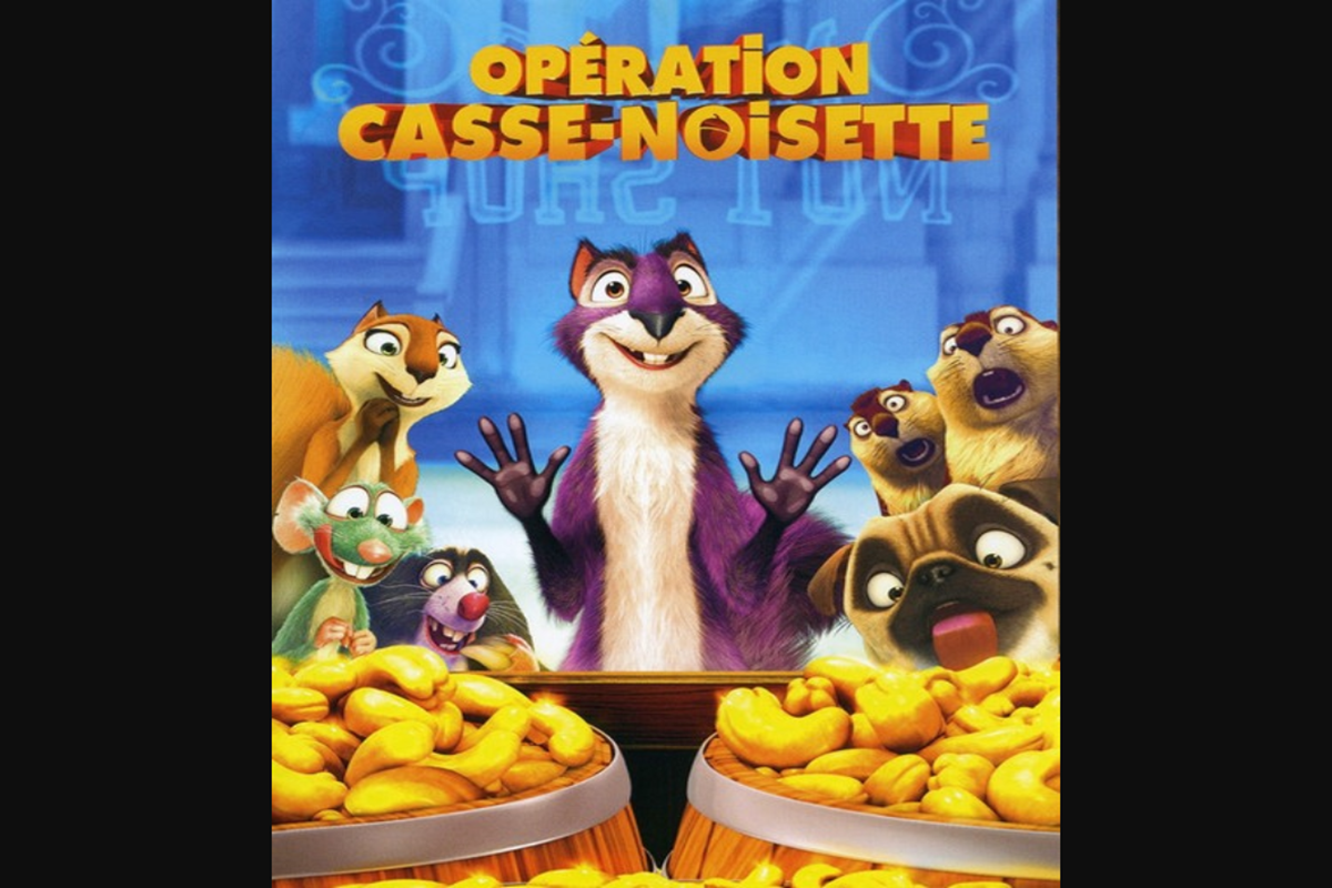 Affiche du film d’animation Opération Casse-Noisette
