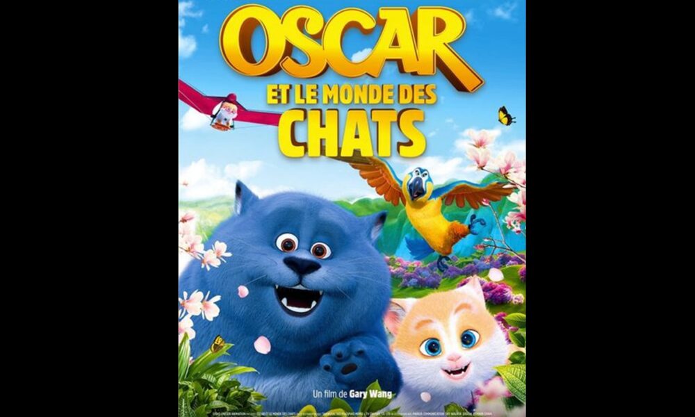 Affiche du dessin animé Oscar et le monde des chats