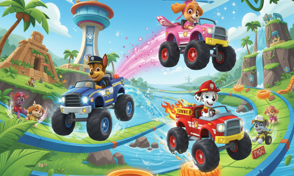 Gameplay d’un jeu similaire à PAW Patrol