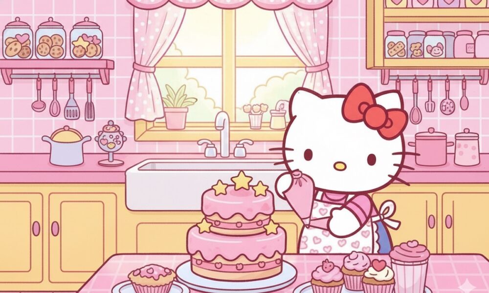 personage comme Hello Kitty dans My Talking Hello Kitty