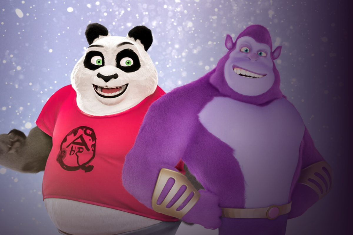 Personnages du film Panda VS. Aliens