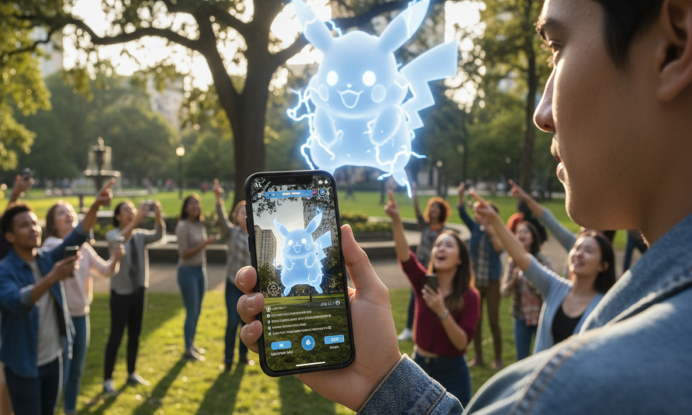Gameplay du jeu mobile Pokémon GO