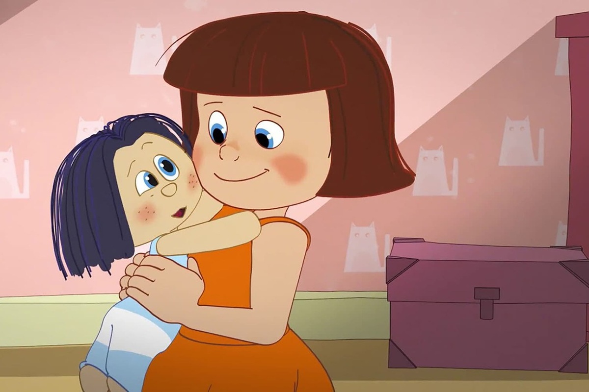 Des personnages du film d’animation Raggie : ma poupée enchantée
