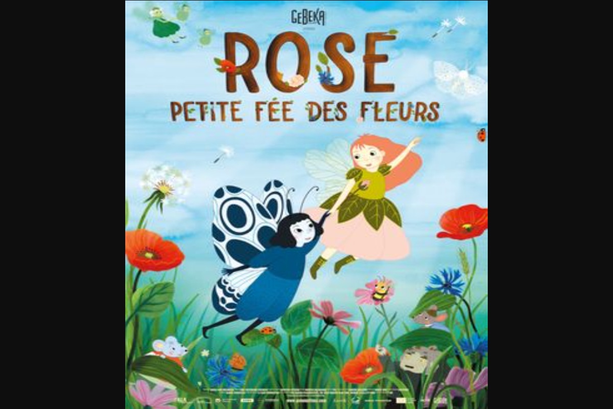 Affiche du film d'animation Rose petite fée des fleurs