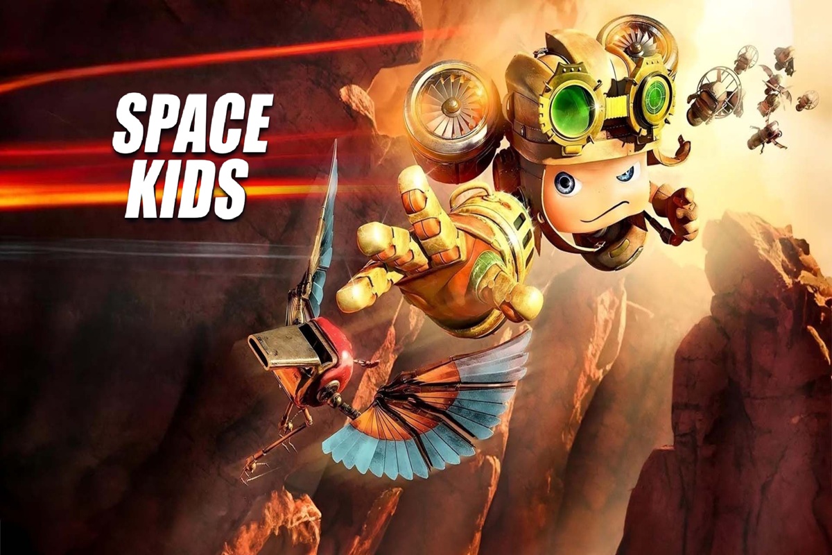 Affiche du film d'animation Space Kids