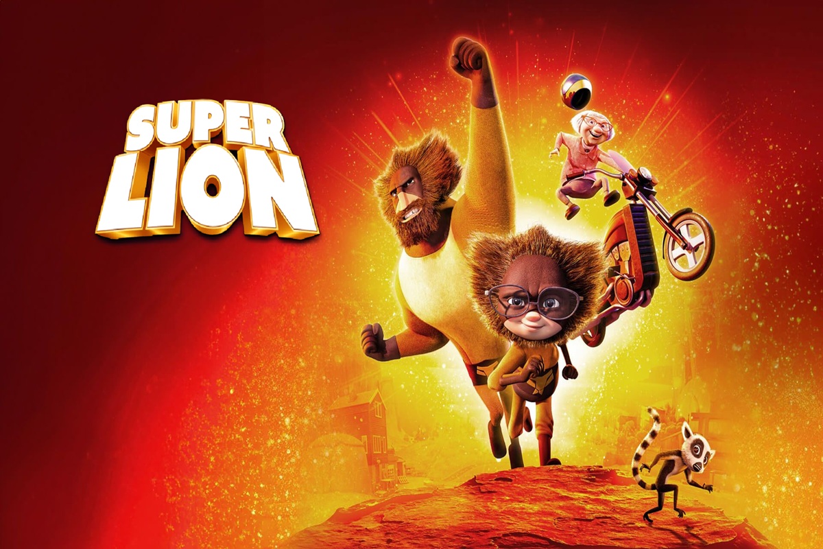 Affiche du film d'animation Super Lion