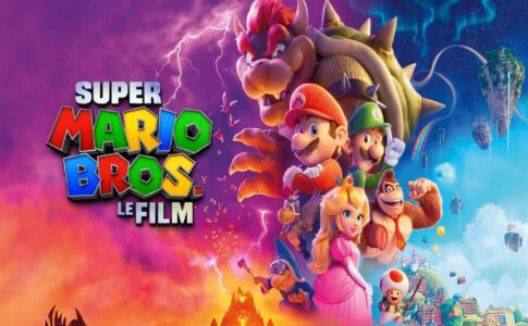Affiche du film d'animation Super Mario Bros. le film