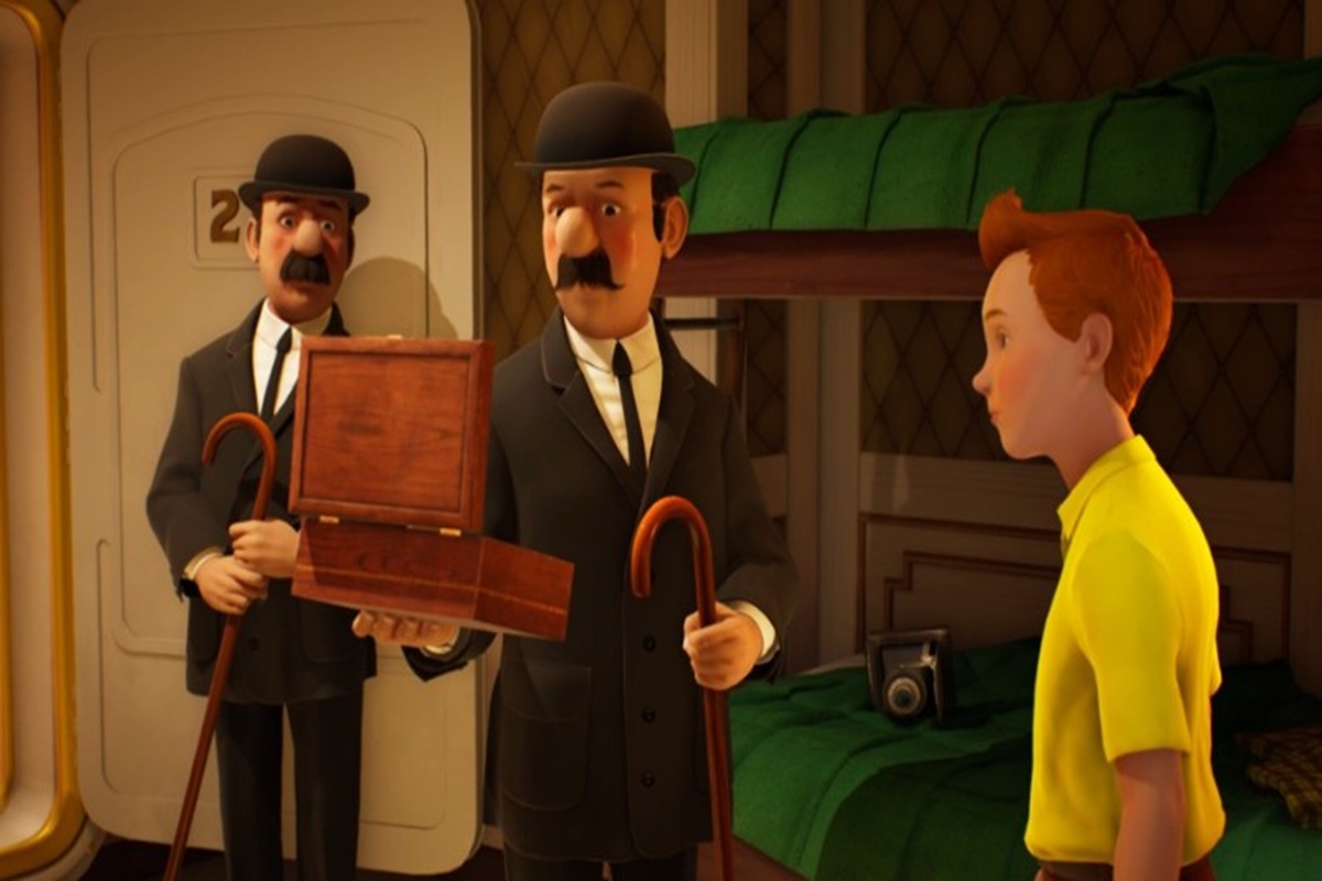 Gameplay du jeu d’aventure Tintin Reporter : Cigars of the Pharaoh