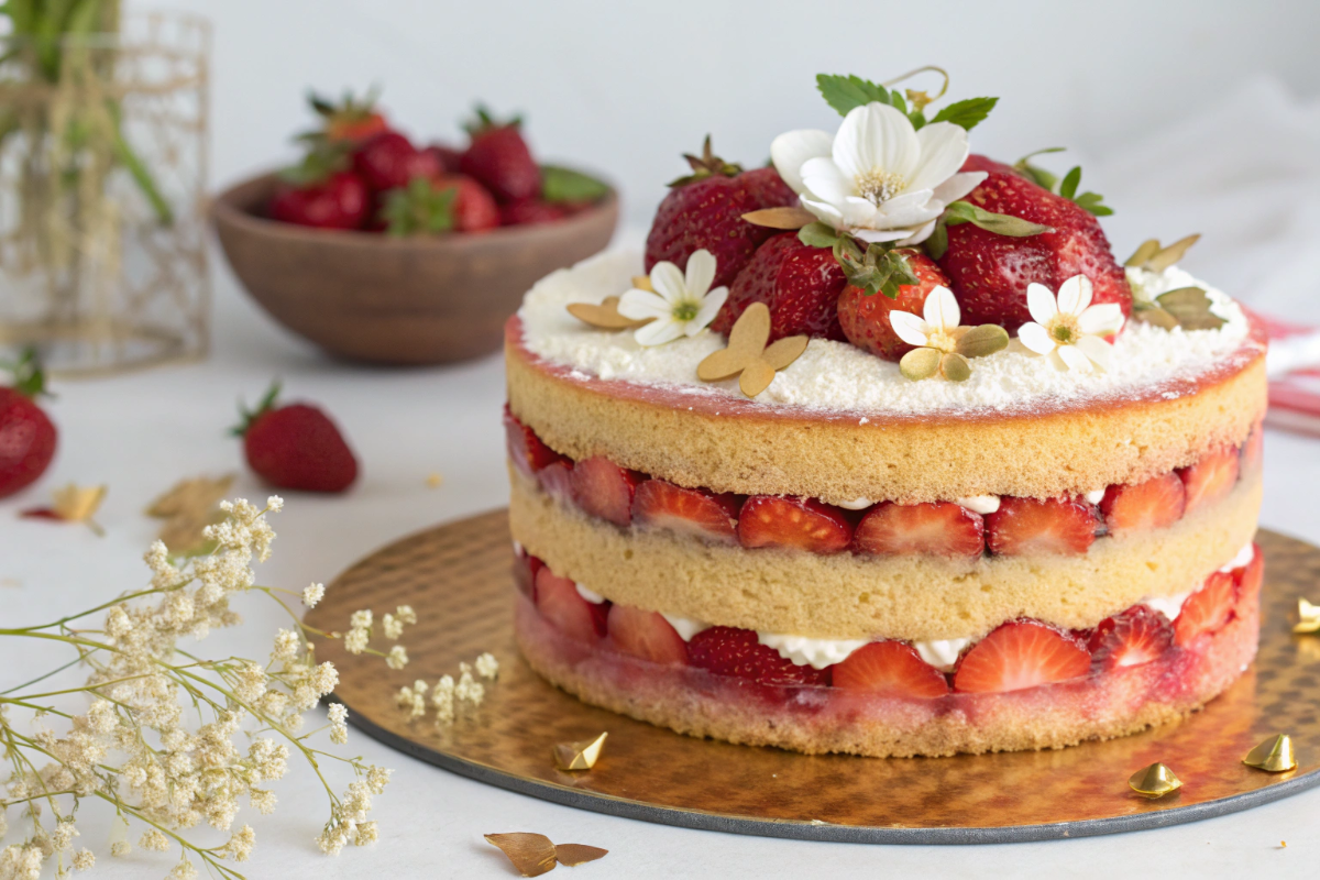 un fraisier revisité