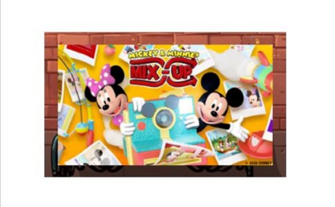 affiche du jeu Mickey et Minnie : le Mix-Up