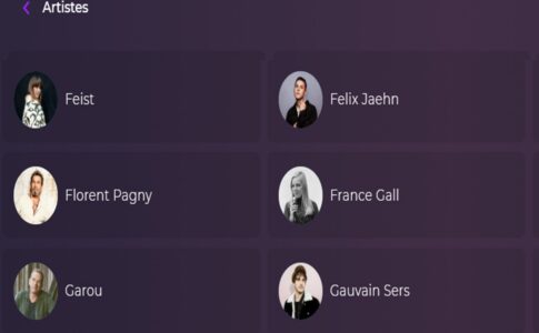 La rubrique Party Songs sur Playup