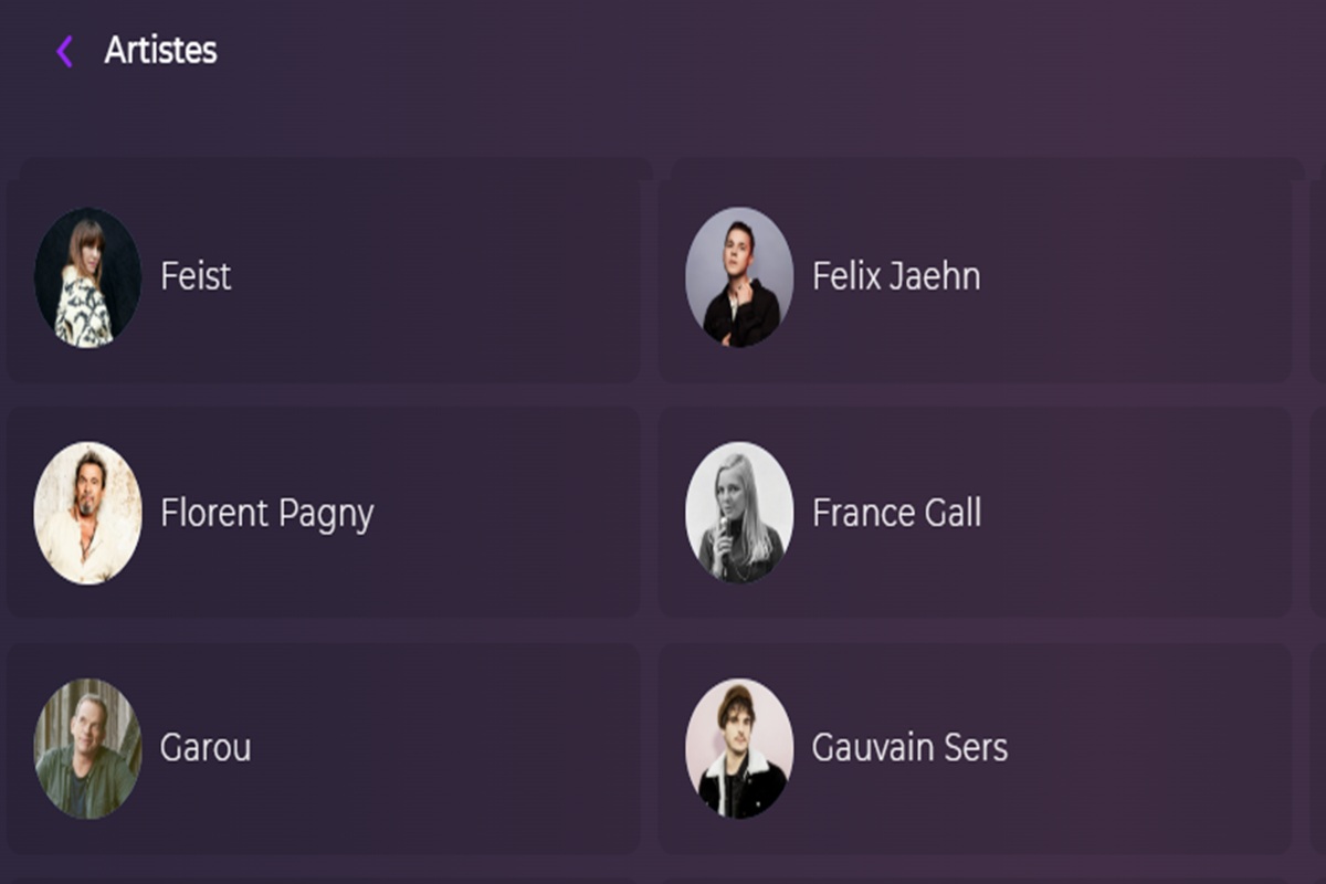 La rubrique Party Songs sur Playup