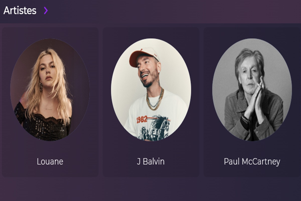 Louane J Balvin Paul McCartney réunis sur Playup