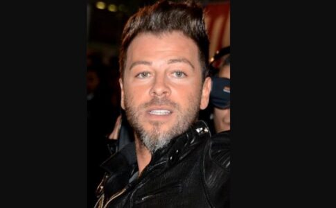 Le chanteur Christophe Maé