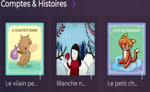 La rubrique Contes et Histoires de Kids