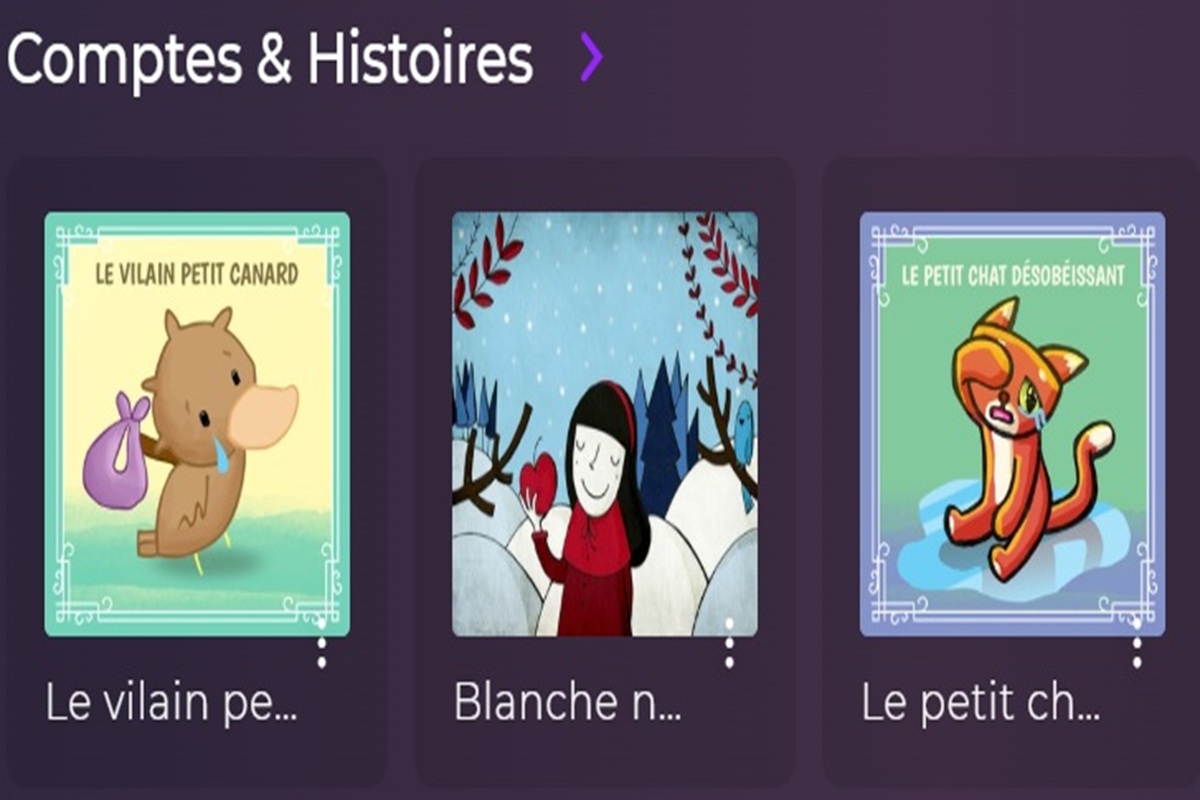 La rubrique Contes et Histoires de Kids   