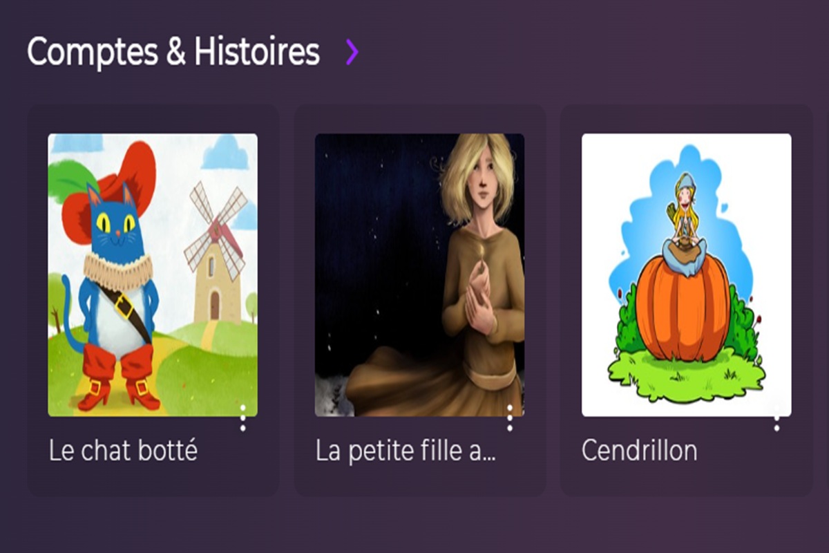 La rubrique Comptes & Histoires sur Playup