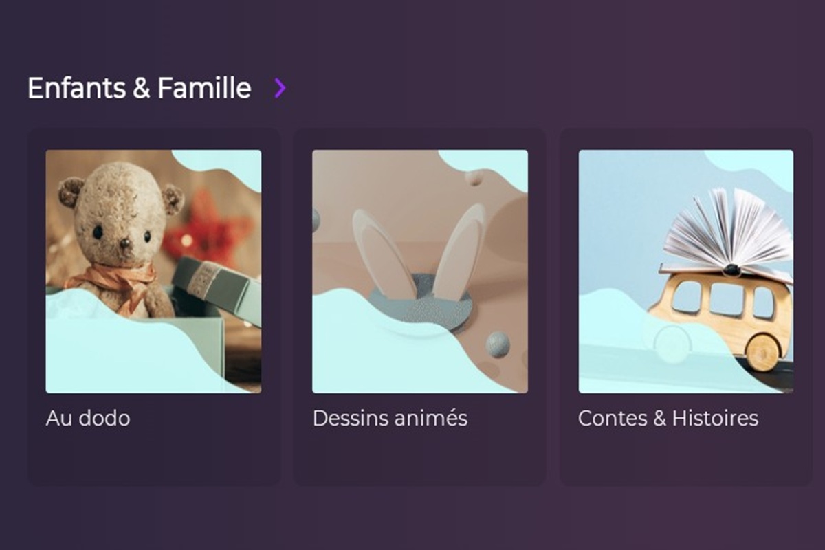 Playlists enfants et famille sur Playup