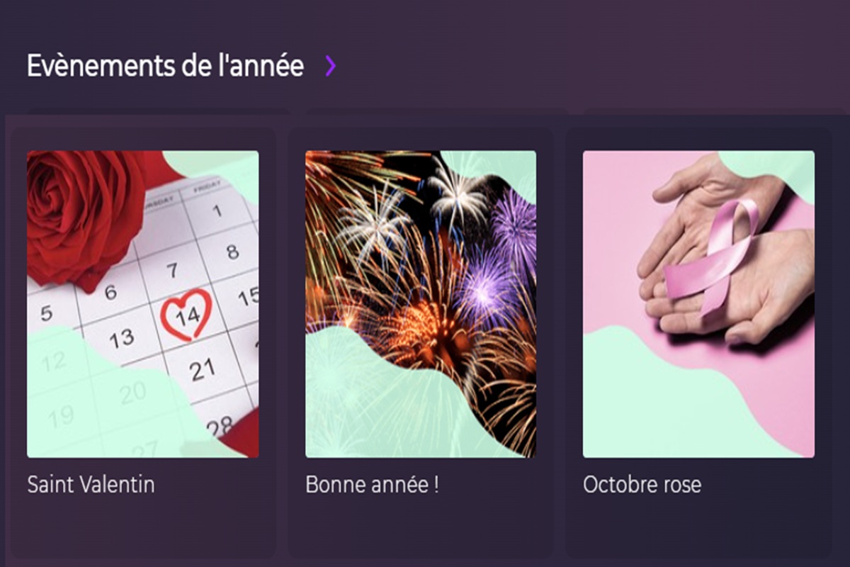 La rubrique Évènements de l'année sur Playup