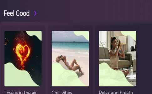 La rubrique Feel Good sur Playup