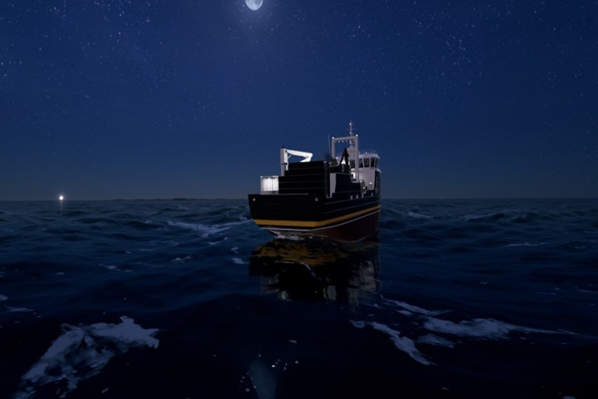 Gameplay du jeu de simulation Fishing : North Atlantic