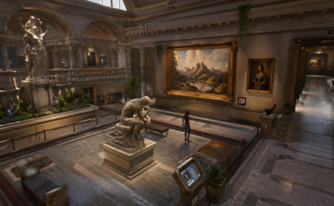 Gameplay d’un jeu de simulation comme Two Point Museum
