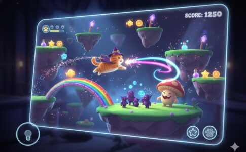 gameplay d’un jeu comme Magic Kitty Adventures