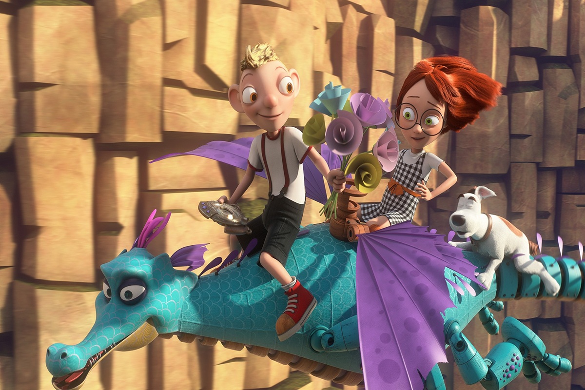 Les personnages du film d'animation Harvie et le musée magique