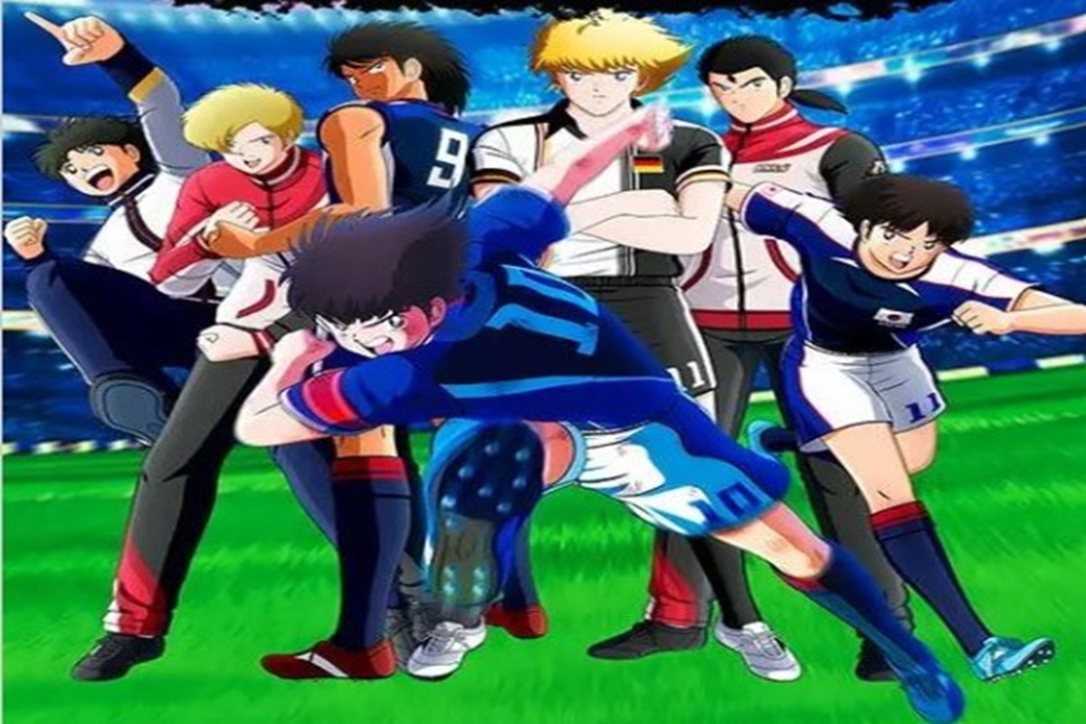 Personnages du jeu de sport Captain Tsubasa Rise of New Champions