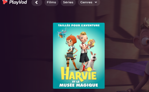 Le film Harvie et le Musée Magique sur PlayVOD