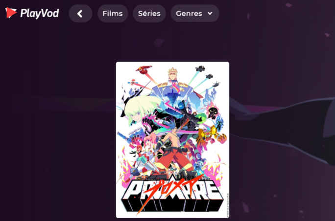 Le film d’animation Promare sur PlayVOD