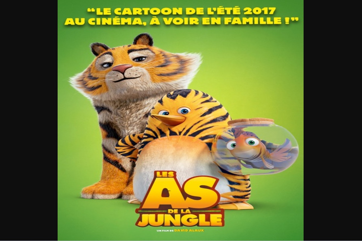 Affiche du film d'animation Les As de la Jungle