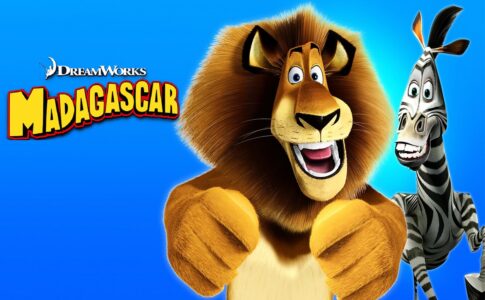 Affiche du film d'animation Madagascar