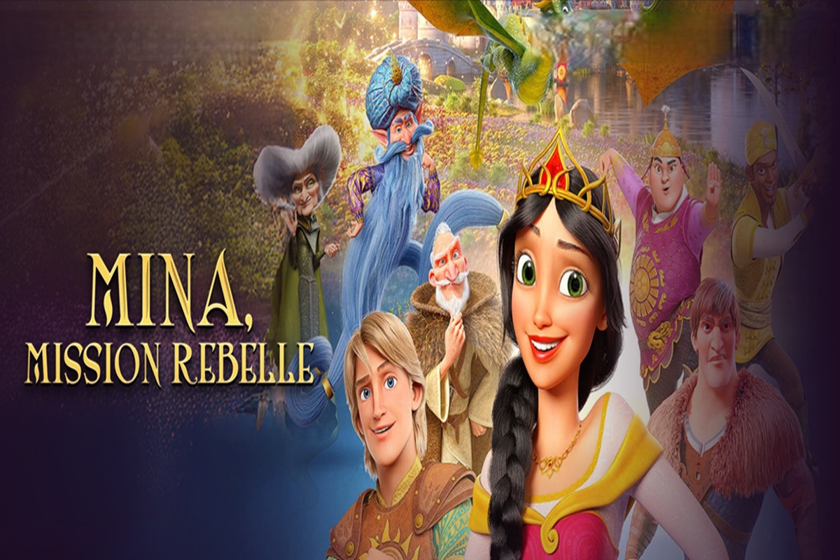 Affiche du film d'animation Mina mission rebelle