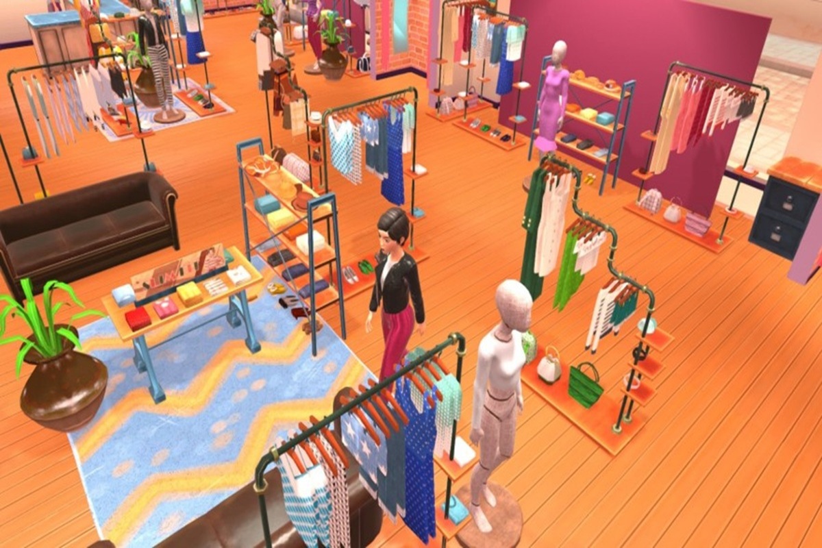 Gameplay du jeu de simulation My Universe - Fashion Boutique
