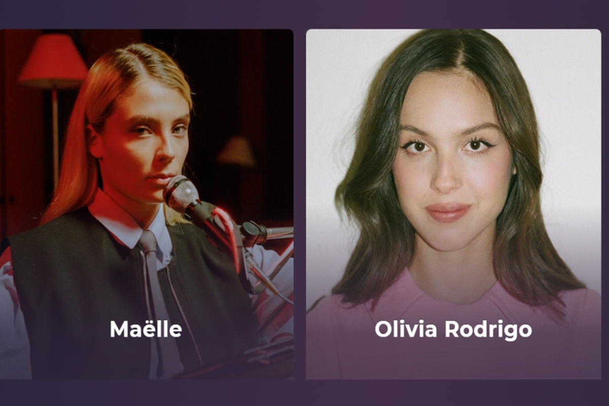 La rubrique Clips d'artistes sur la plateforme Playup