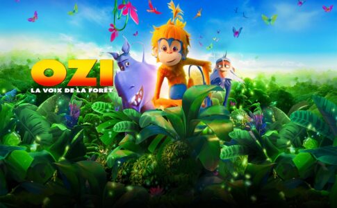 Affiche du film d'animation Ozi, la voix de la forêt