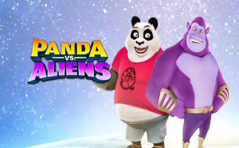 Affiche du film d'animation Panda VS. Aliens
