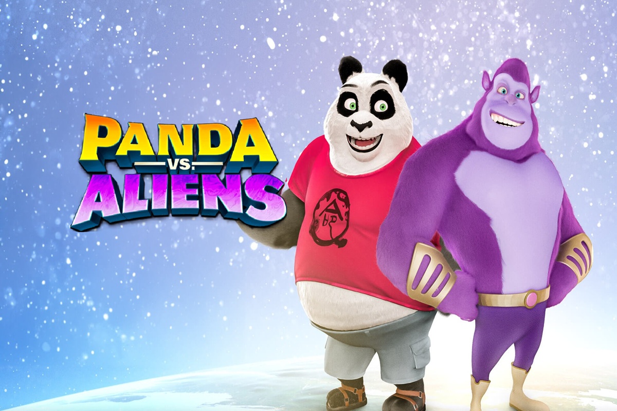 Affiche du film d'animation Panda VS. Aliens