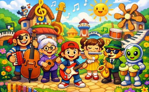 personnages d’un jeu comme People of Note