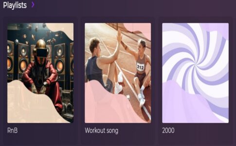 Les playlists thématiques sur Playup