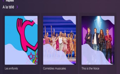 Les playlists À la télé sur Playup