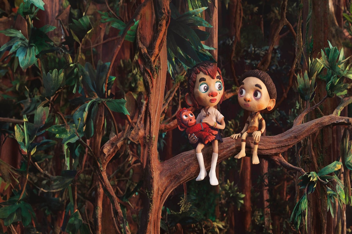 Selaï et Kéria dans le film Sauvages