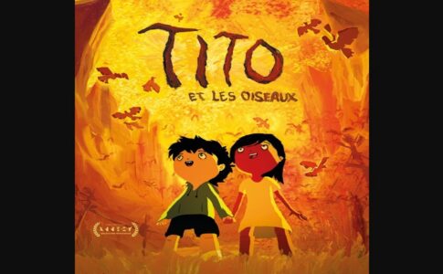 Affiche du film d'aventure animé Tito et les oiseaux