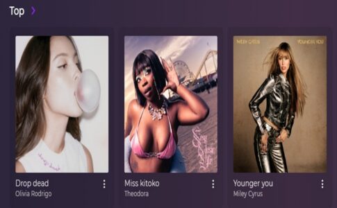 La rubrique Top sur Playup