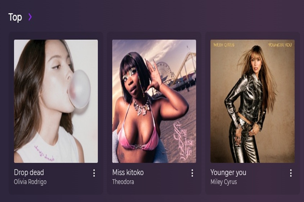 La rubrique Top sur Playup