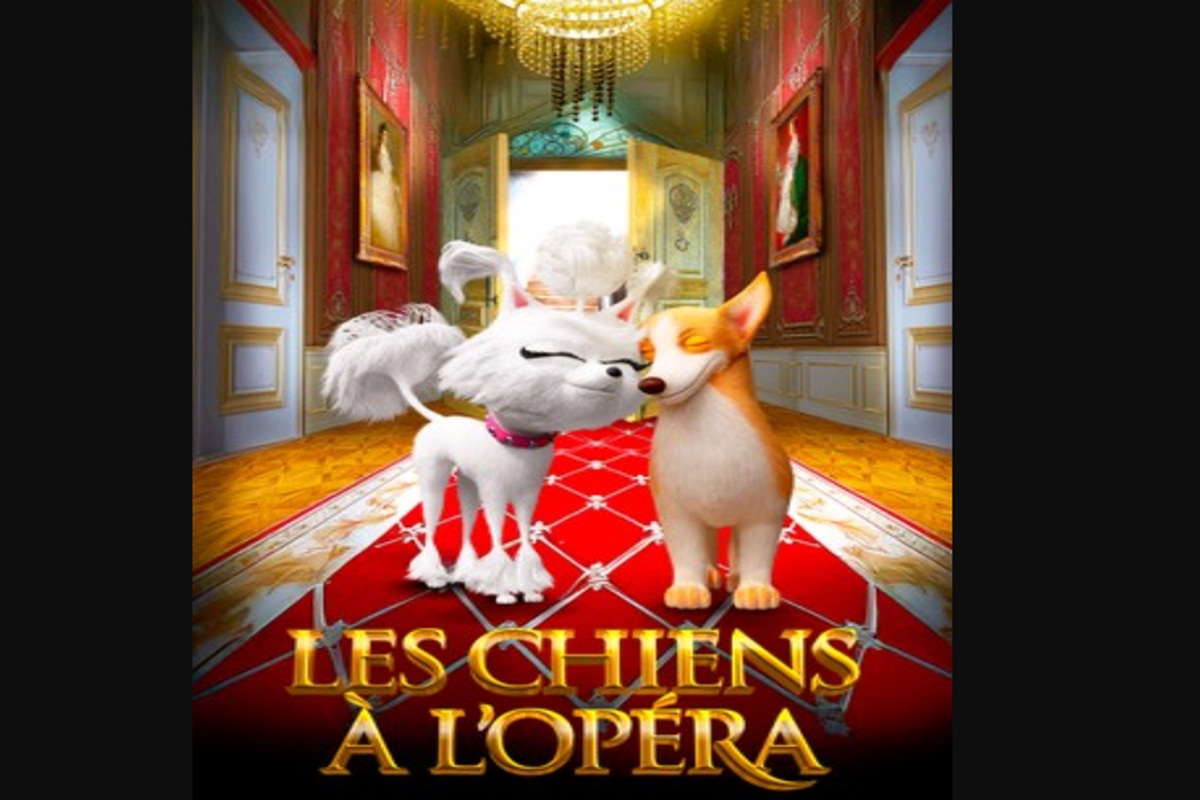 Affiche du film d’animation Les Chiens à l'Opéra