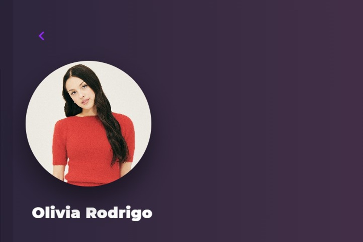 L’artiste Olivia Rodrigo