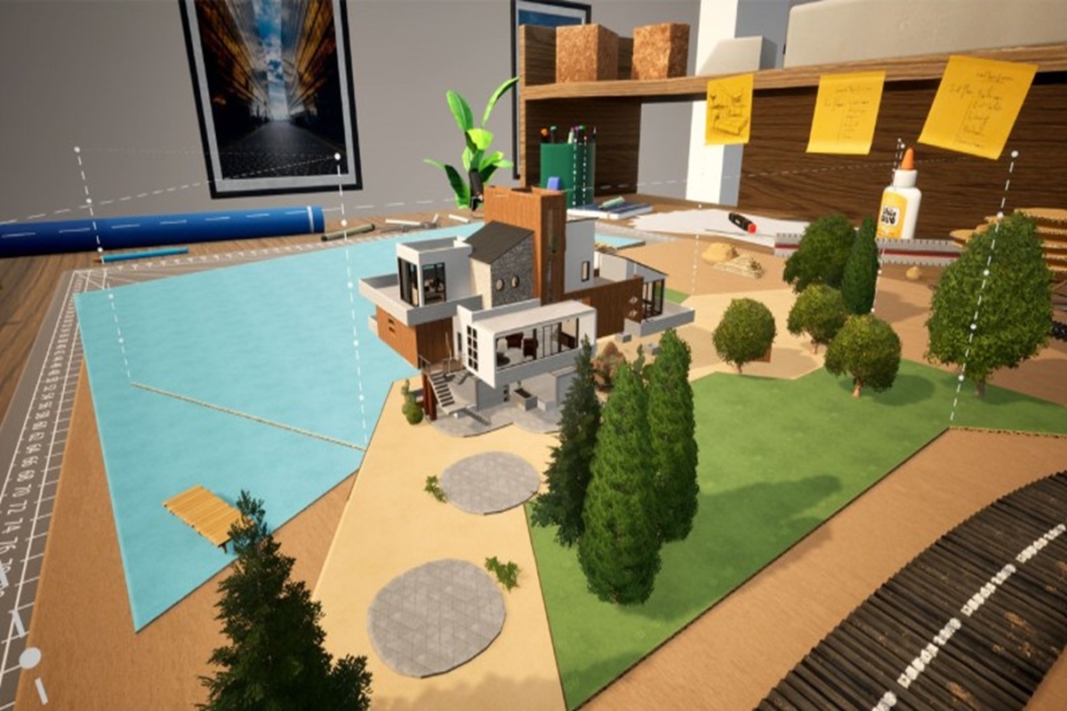 Gameplay du jeu de simulation Architect Life : A House Design Simulator