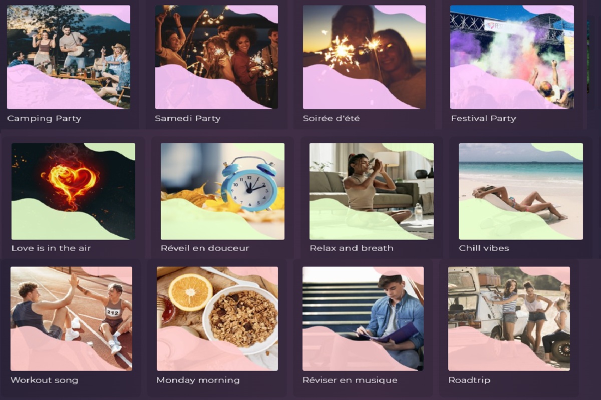Les playlists de la belle saison disponibles sur Playup 